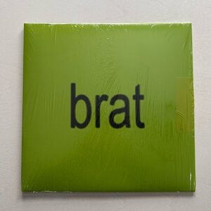 BRAT - Charli XCX LP - Translucent Black Vinyl